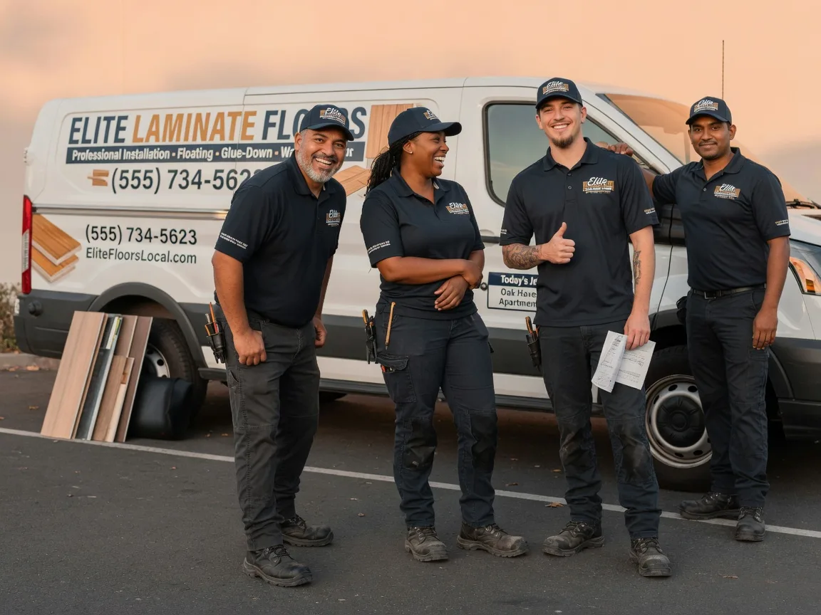Laminate flooring installation company in Vancourt, TX